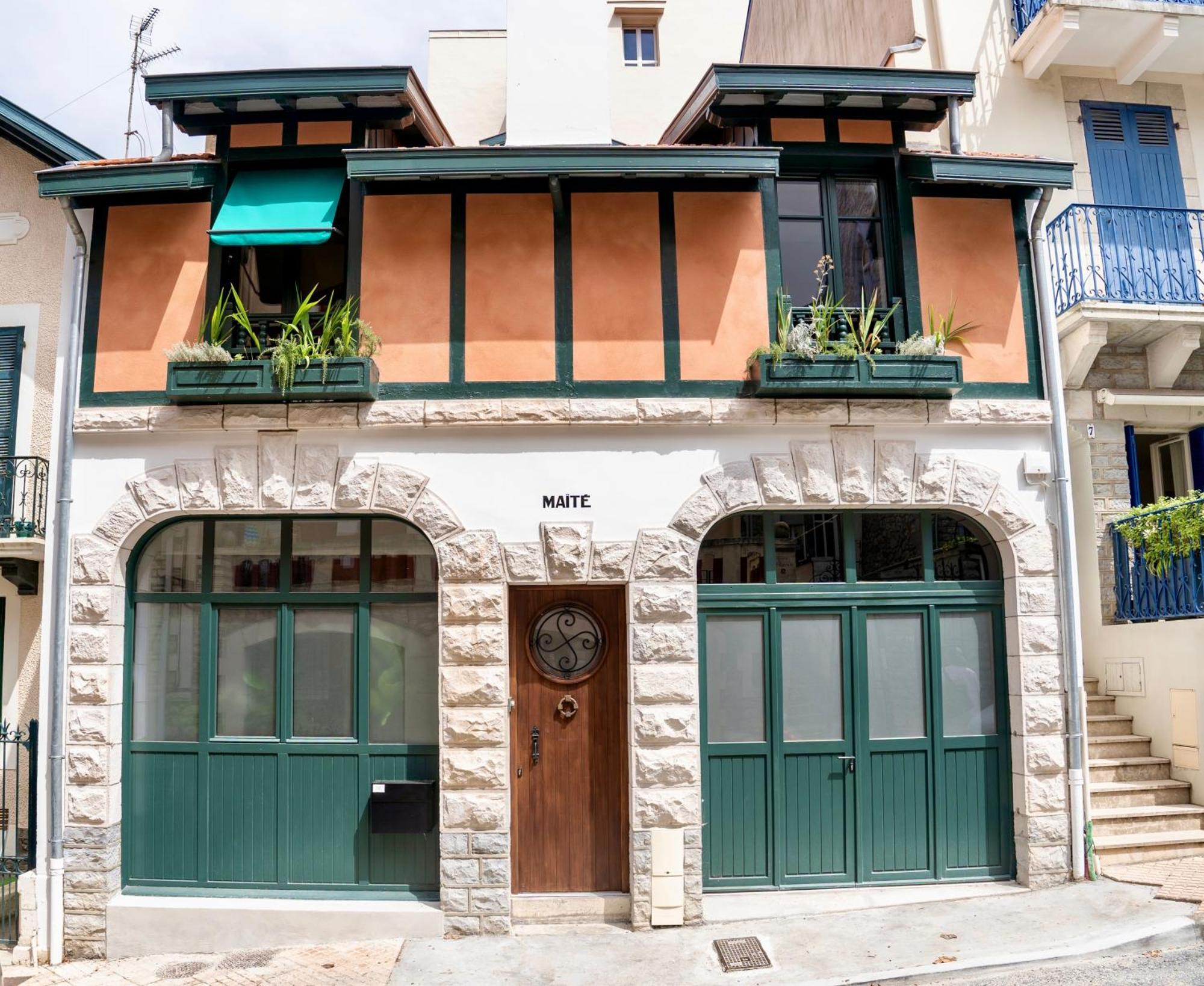 Maison Maite, Au Coeur De Биарриц Экстерьер фото
