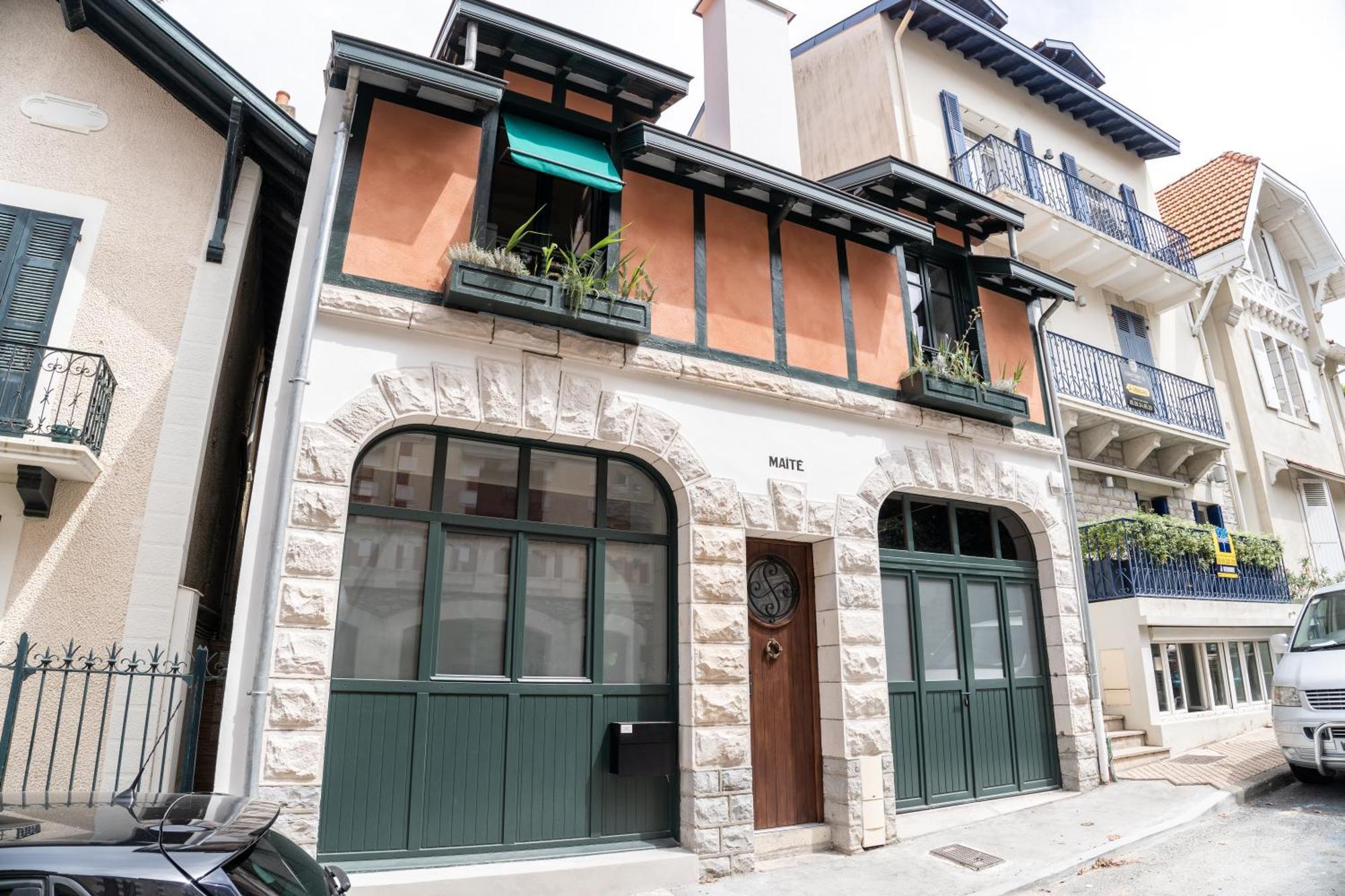 Maison Maite, Au Coeur De Биарриц Экстерьер фото